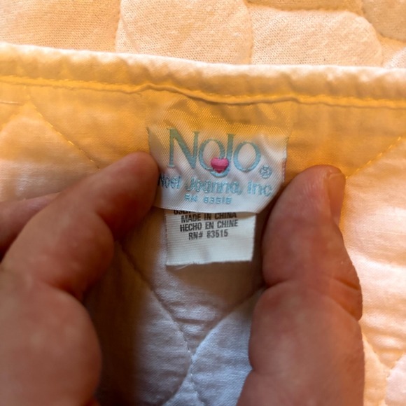 BlueSnail & NoJo Quilted Bassinet Changing Pad Covers Lot of 3 White Cotton - Picture 3 of 5